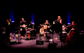 Göksel Yılmaz Ensemble perform on stage